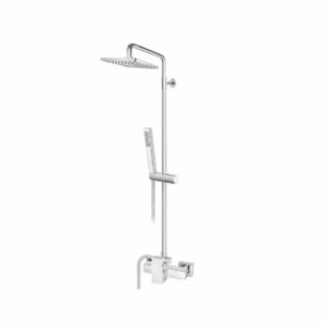 Rosan Quadro baterija za tuš kadu sa usponskim i ručnim tušem